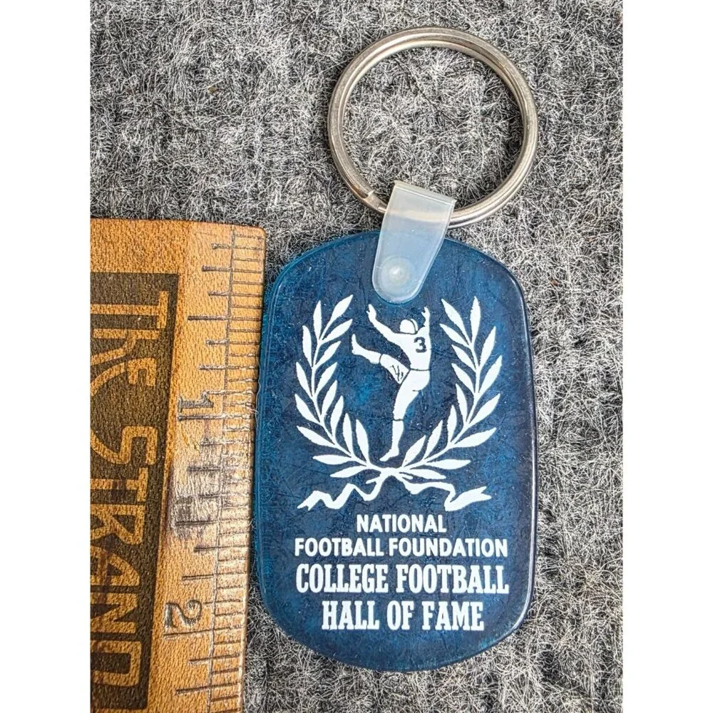 National Football Foundation College Football Hall Of Fame Keychain